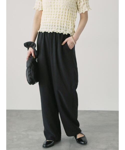 Lugnoncure(ルノンキュール)の「柄アソートイージーパンツ(その他パンツ・レディース・ブラック/カーキ/ベージュ/ネイビー・F)」の12枚目の写真