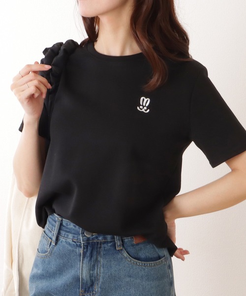セール】ラウンドネック ワンポイント ベーシック 半袖 Tシャツ セール】ラウンドネック ワンポイント ベーシック 半袖 Tシャツ