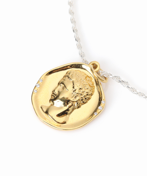 HERMINA ATHENS】HERMIS SMALL LUSTRE CHARM NEC：ネックレス