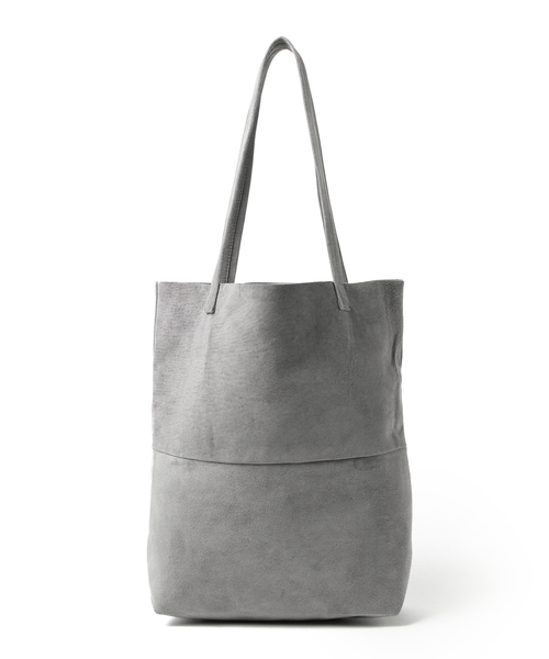 B:MING by BEAMS(ビーミングバイビームス)の「ビーミング by ビームス / “BBB” レザー トートバッグ(トートバッグ・レディース・グレー/ベージュ・ONE SIZE)」の4枚目の写真