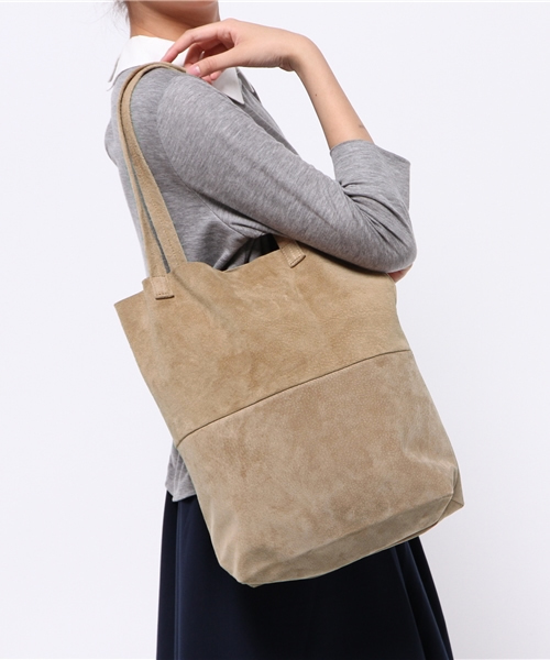 B:MING by BEAMS(ビーミングバイビームス)の「ビーミング by ビームス / “BBB” レザー トートバッグ(トートバッグ・レディース・グレー/ベージュ・ONE SIZE)」の10枚目の写真