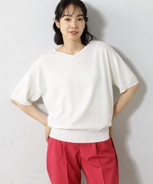 FOUND GOOD（ファウンドグッド）の「サラサラニットVネックプルオーバー（ニット/セーター）」