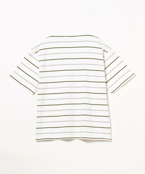 BEAMS T(ビームスティー)の「ONEITA / Border T-shirt(Tシャツ/カットソー・メンズ・ホワイト/ブラック・S/L/M/XL)」の8枚目の写真