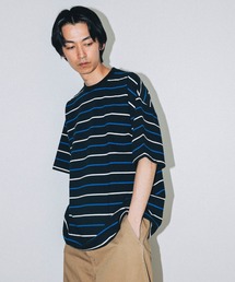 BEAMS T（ビームスティー）の「ONEITA / Border T-shirt（Tシャツ/カットソー・メンズ）」