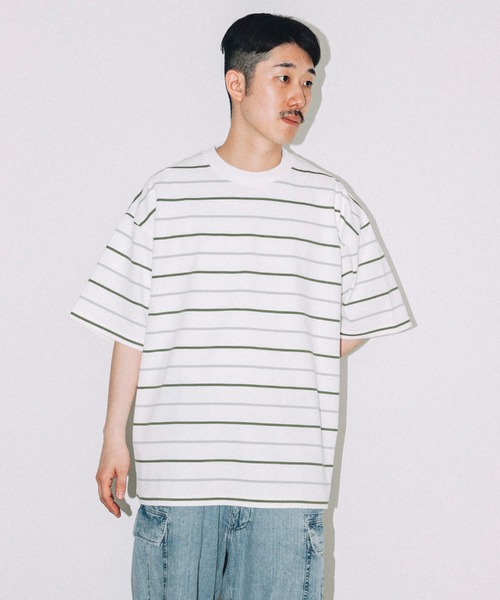 BEAMS T（ビームスティー）の「ONEITA / Border T-shirt（T