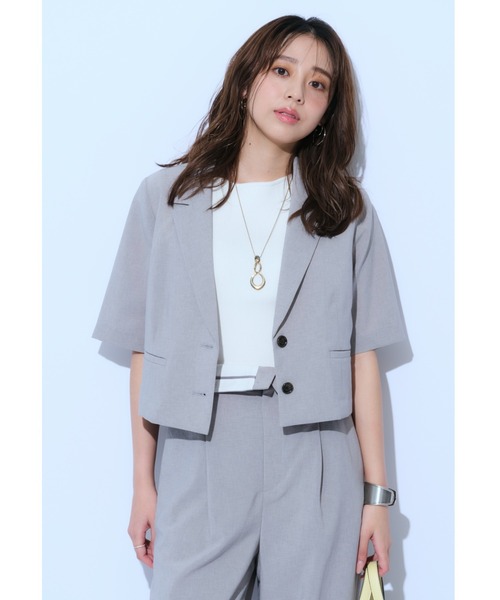 2点セット！JUSGLITTY サスペンダー付きパンツ　size2 別注 サスペンダー付き ビッグ2タックツイルパンツ｜フリークス