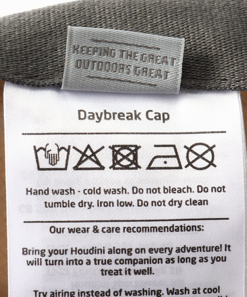 HOUDINI(フディーニ)の「HOUDINI / フーディニ Daybreak Cap 349054(キャップ・メンズ・ブラック/カーキ/アイボリー・FREE)」の13枚目の写真