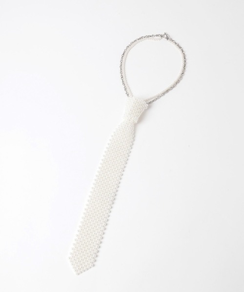 HARE(ハレ)の「パールネクタイネックレス(HARE)(ネックレス・レディース・ホワイト・FREE)」の13枚目の写真