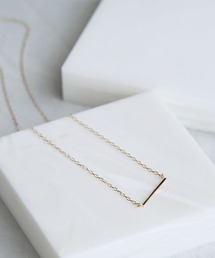 queite（ケイト）の「K10 バーモチーフネックレス［queite］（ネックレス）」