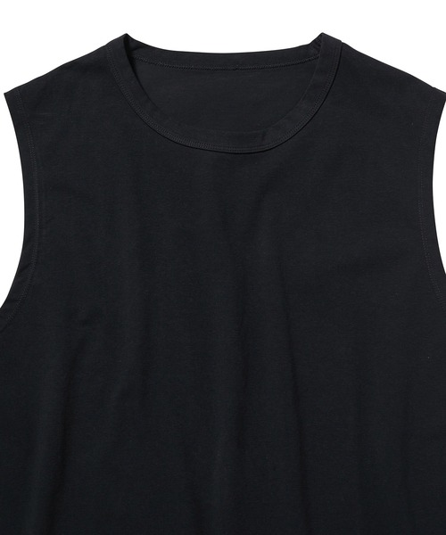 JUNRED(ジュンレッド)の「ルーズノースリーブ(タンクトップ・メンズ・ブラック/ホワイト・M/S/L)」の3枚目の写真