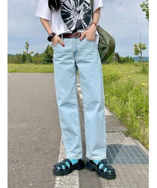 バギーシューツ　L 94年　雪なし　ビンテージ Levi's】94バギーCOOL（デニムパンツ）｜Levi's
