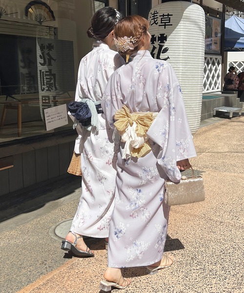 【apres jour】浴衣4点セット apres jour】浴衣4点セット 着物・浴衣