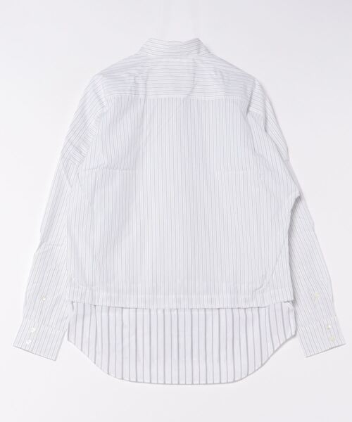 meagratia（メアグラーティア）の「dolman wide shirts（シャツ/ブラウス・レディース・ネイビー/ホワイト・2）」の3枚目の写真