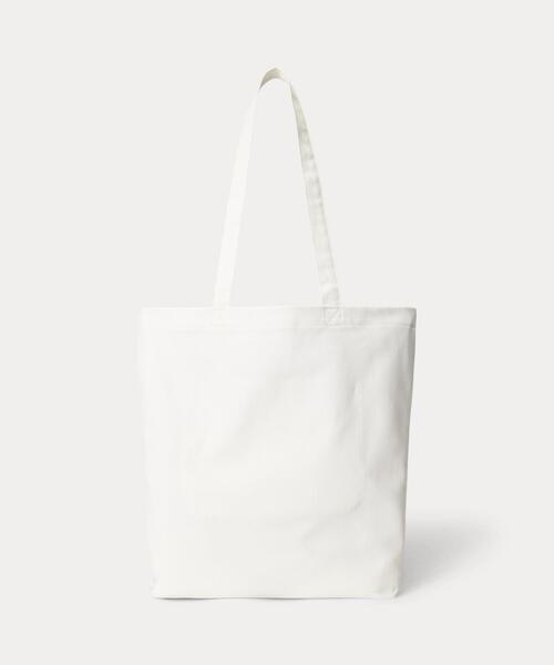 POLO RALPH LAUREN（ポロ ラルフ ローレン）の「Ralph's Coffee フラッグ ツイル トート（トートバッグ・メンズ・ホワイト・ONE）」の3枚目の写真
