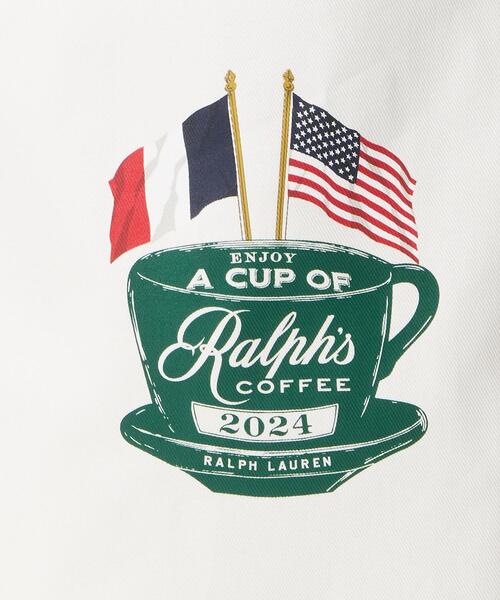 POLO RALPH LAUREN（ポロ ラルフ ローレン）の「Ralph's Coffee フラッグ ツイル トート（トートバッグ・メンズ・ホワイト・ONE）」の5枚目の写真
