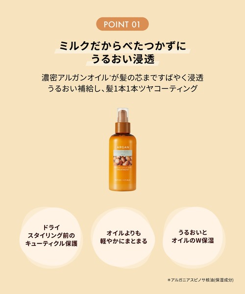 カフネバイエー ヘアオイルとミルク カフネバイエー ヘアオイル