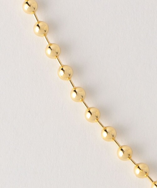 BEAUTY&YOUTH UNITED ARROWS（ビューティーアンドユースユナイテッドアローズ）の「ボールチェーン タイ ネックレス -3WAY-（ネックレス・レディース・シルバー/ゴールド・FREE）」の9枚目の写真