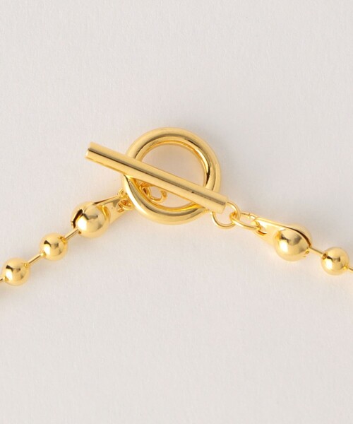 BEAUTY&YOUTH UNITED ARROWS（ビューティーアンドユースユナイテッドアローズ）の「ボールチェーン タイ ネックレス -3WAY-（ネックレス・レディース・シルバー/ゴールド・FREE）」の8枚目の写真