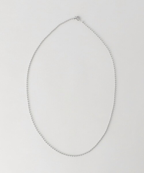 BEAUTY&YOUTH UNITED ARROWS（ビューティーアンドユースユナイテッドアローズ）の「ボールチェーン タイ ネックレス -3WAY-（ネックレス・レディース・シルバー/ゴールド・FREE）」の6枚目の写真