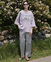 Freada/フリーダ サテンイージーパンツ