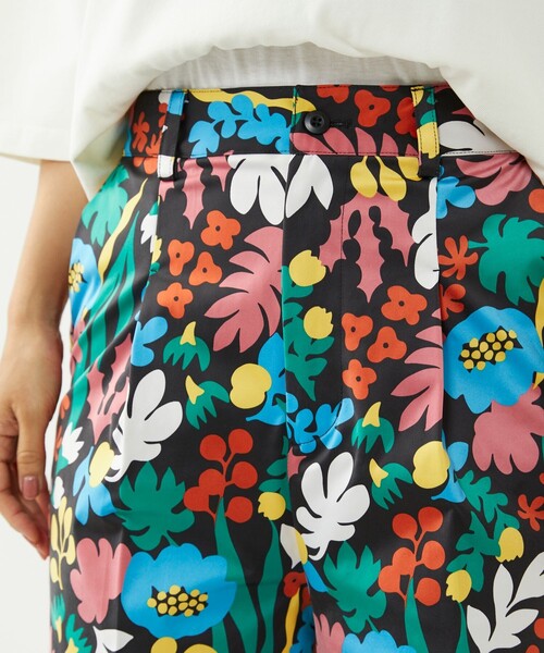 Freada（フリーダ）の「Freada/フリーダ サテンイージーパンツ（その他パンツ・レディース・ホワイト/ブラック・ONE SIZE）」の11枚目の写真