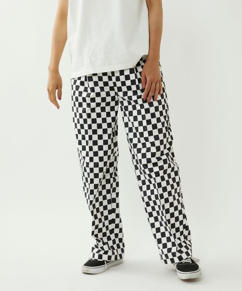 Freada（フリーダ）の「Freada/フリーダ サテンイージーパンツ（その他パンツ・レディース・ホワイト/ブラック・ONE SIZE）」の8枚目の写真