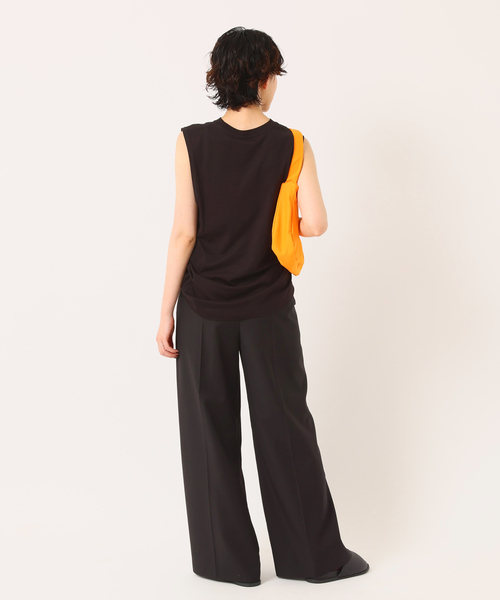 AP STUDIO（エーピーストゥディオ）の「Light T/R wide Pants（スラックス・レディース・ブラック・34/36/38/40）」の21枚目の写真