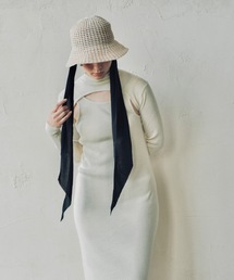 ORIENT MILLINERY | TORON【ﾄﾛﾝ】和紙混紡サマーコットン透かし編みハット(ハット)