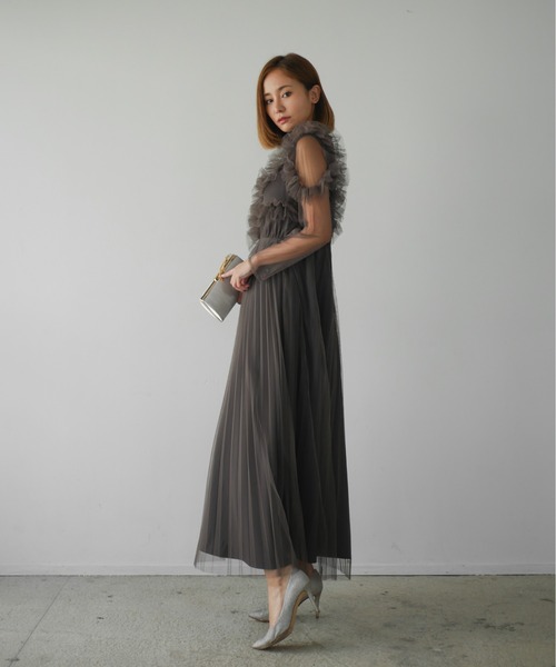 My shawty（ﾏｲｼｬｳﾃｨｰ）の「frill tule sheer dress（ドレス）」 - WEAR 