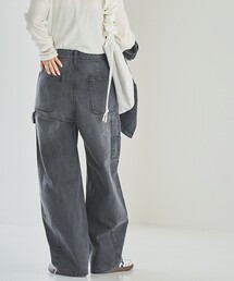 ペインターカーブデニムパンツ