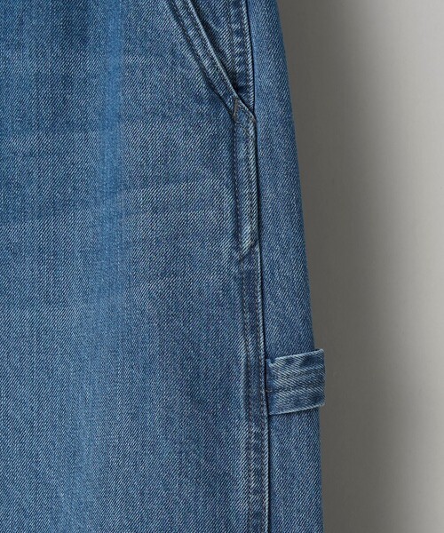 coen(コーエン)の「ペインターカーブデニムパンツ(デニムパンツ・レディース・ダークグレー/コバルトブルー・L/S/M)」の9枚目の写真