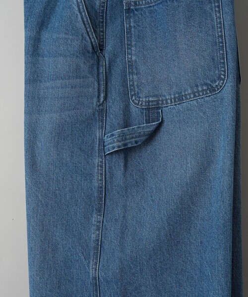 coen(コーエン)の「ペインターカーブデニムパンツ(デニムパンツ・レディース・ダークグレー/コバルトブルー・L/S/M)」の8枚目の写真