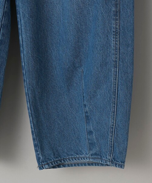 coen(コーエン)の「ペインターカーブデニムパンツ(デニムパンツ・レディース・ダークグレー/コバルトブルー・L/S/M)」の5枚目の写真