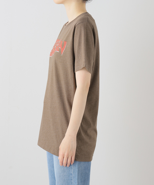 plage(プラージュ)の「BLUESCENTRIC/ブルースセントリック 別注 JAMES BROWN LOGO Tシャツ(Tシャツ/カットソー・レディース・ブラウン・FREE)」の5枚目の写真