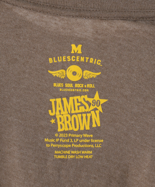 plage(プラージュ)の「BLUESCENTRIC/ブルースセントリック 別注 JAMES BROWN LOGO Tシャツ(Tシャツ/カットソー・レディース・ブラウン・FREE)」の12枚目の写真