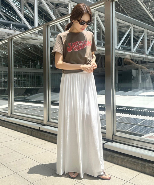 plage(プラージュ)の「BLUESCENTRIC/ブルースセントリック 別注 JAMES BROWN LOGO Tシャツ(Tシャツ/カットソー・レディース・ブラウン・FREE)」の18枚目の写真