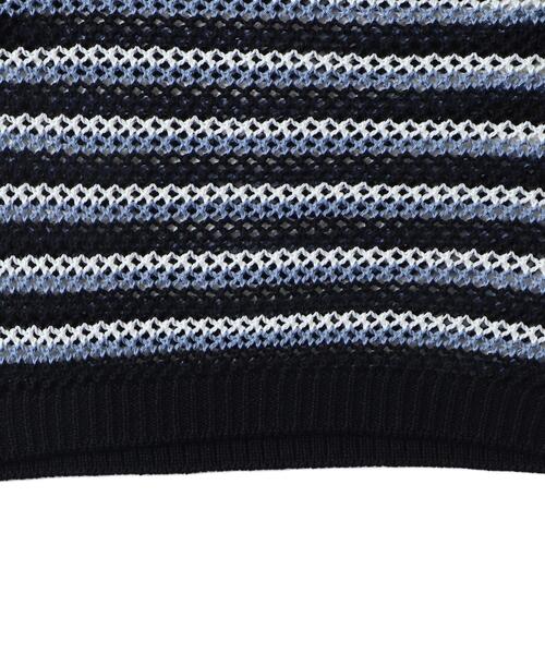 WEGO(ウィゴー)の「WEGO/メッシュタンク(ニット/セーター・レディース・ブルー/オレンジ・FREE)」の18枚目の写真