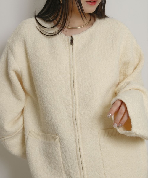 ブークレーニットカーデ Palm Riche│Eimee Law & LHELBIE 公式