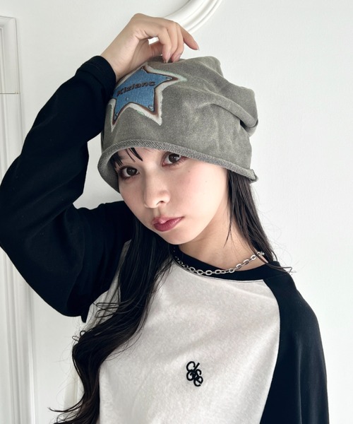 ERL star beanie スター ビーニー セール】スターモチーフビーニー（ニットキャップ/ビーニー