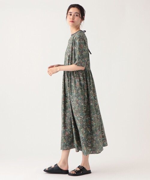 タグ付未使用品☆アフタヌーンティー☆リバティプリント☆切替ワンピース Afternoon Tea（アフタヌーンティー）の「【WEB限定】切替ワンピース