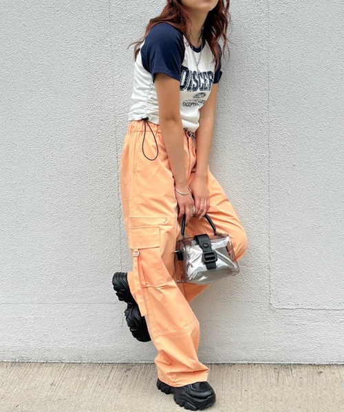 GORGE（ゴージ）の「脇シャーリングテレコＴｏｐｓ（Tシャツ/カットソー・レディース・オフホワイト/オートミール・F）」の3枚目の写真