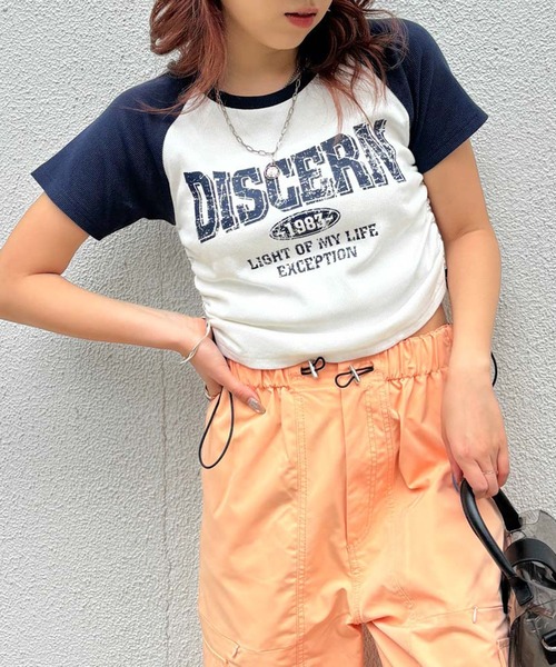 GORGE（ゴージ）の「脇シャーリングテレコＴｏｐｓ（Tシャツ/カットソー・レディース・オフホワイト/オートミール・F）」の5枚目の写真