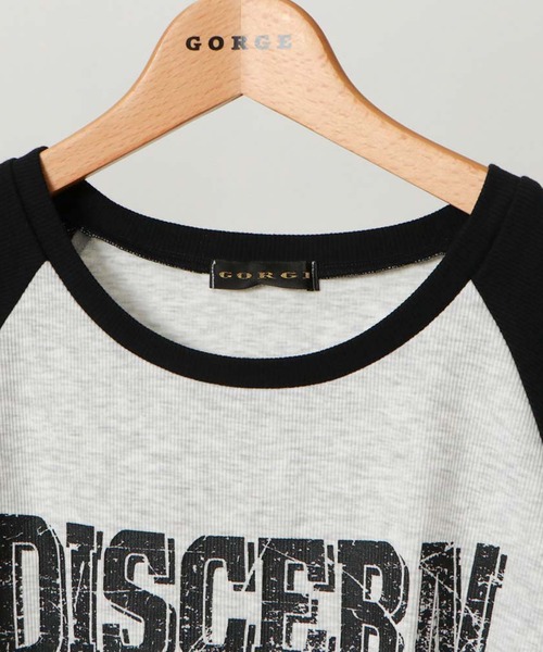 GORGE（ゴージ）の「脇シャーリングテレコＴｏｐｓ（Tシャツ/カットソー・レディース・オフホワイト/オートミール・F）」の8枚目の写真