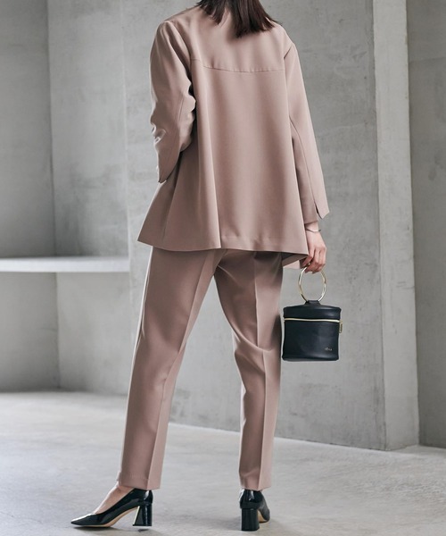 【美品】ORIHICA ノーカラージャケット＆テーパードパンツ セットアップ 000000011440-06-xl.jpg?t=