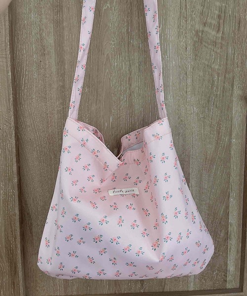 Mignonjour(ミニョンジュール)の「Mignonjour/フラワーワンショルダーバッグ M2474(ショルダーバッグ・レディース・ホワイト/ピンク・FREE)」の4枚目の写真