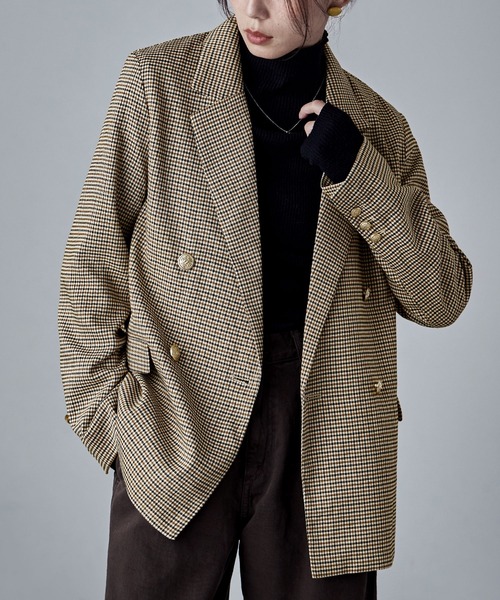 etoll.（エトル）の「トラディショナルツイルテーラードジャケット