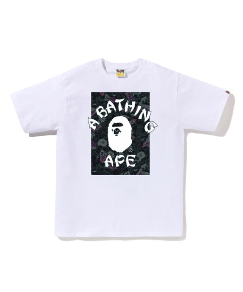 JAPANESE TATTOO CAMO ON COLLEGE TEE（Tシャツ/カットソー）｜A BATHING APE（アベイシングエイプ）
