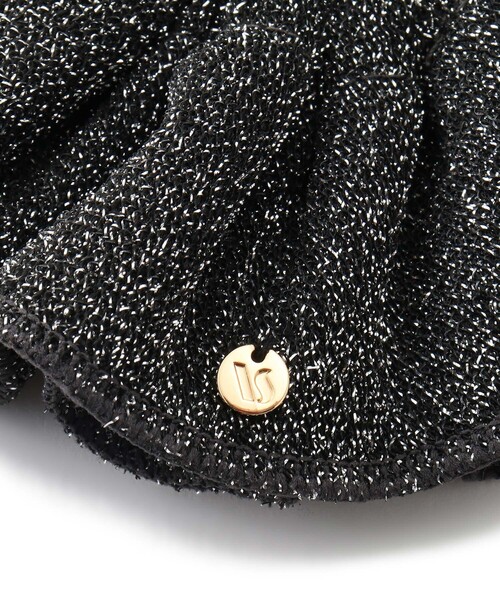 VIS（ビス）の「ラメニットボリュームシュシュ（シュシュ・レディース・グレー/ブラック・FREE）」の10枚目の写真