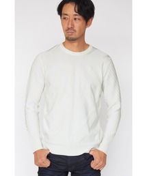 HIGH STREET∴キカリンクスコンビクルーネックニット