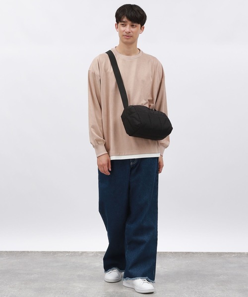 LAKOLE(ラコレ)の「ツイルスエードレイヤープルオーバー / 140615(Tシャツ/カットソー・メンズ・チャコールグレー/ライトグレー/ライトグリーン/ピンク・SMALL/MEDIUM/LARGE/X-LARGE)」の9枚目の写真
